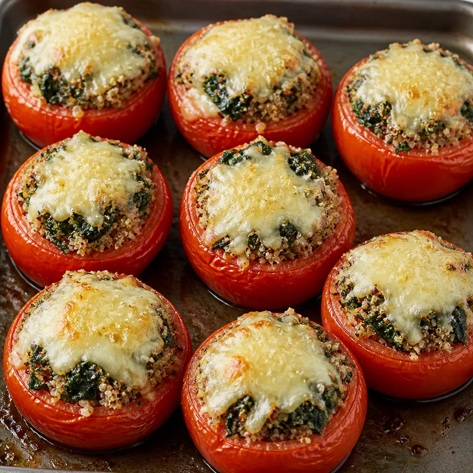 Quinoa Stuffed Tomatoes — serving inspiration
