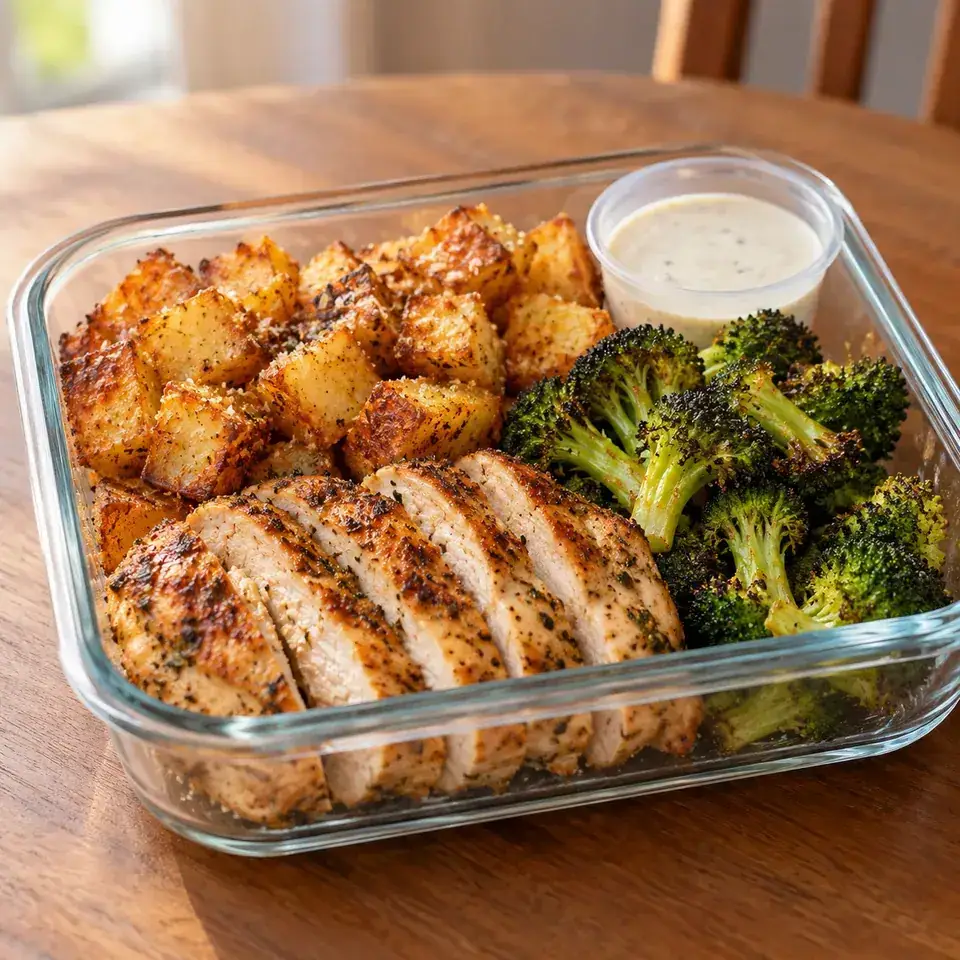 Ranch Chicken Meal Prep — serving inspiration