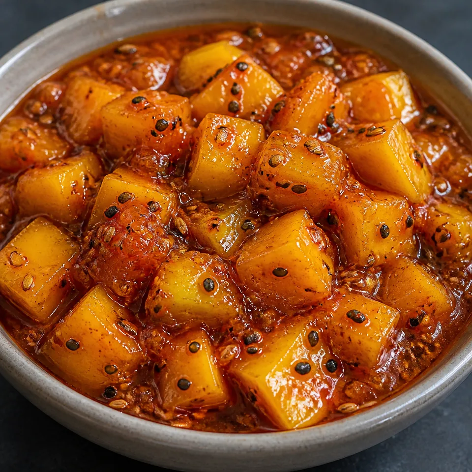 Raw Mango Chutney (Tangy, Sweet, and Spicy!) — serving inspiration