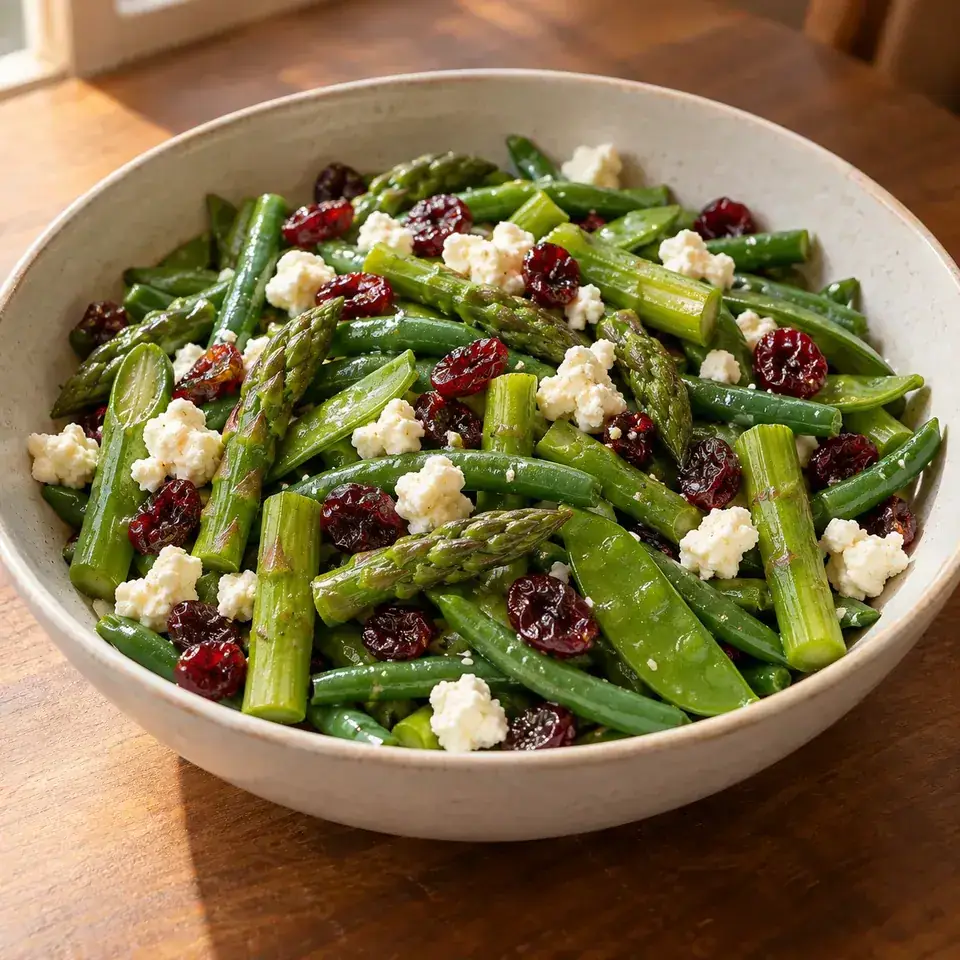 Red, Green and White Christmas Salad — serving inspiration