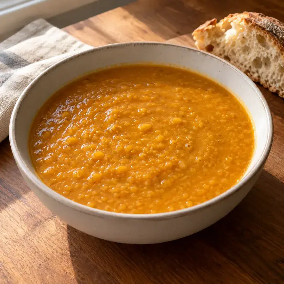 Red Lentil and Pumpkin Soup — serving inspiration