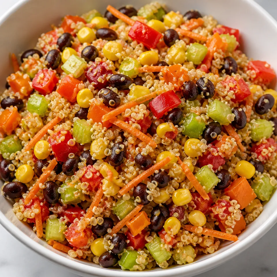 Refreshing Quinoa Black Bean Salad — serving inspiration