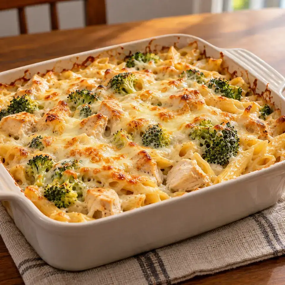 Chicken Alfredo Bake — serving inspiration