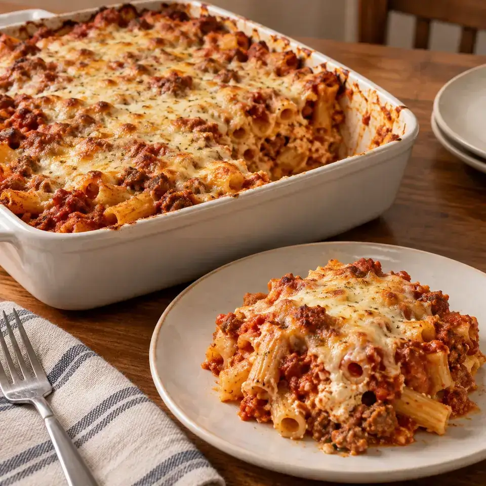 Baked Ziti — serving inspiration
