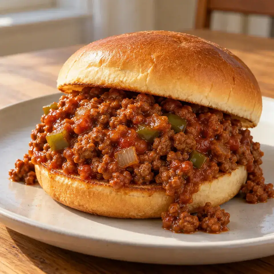 Sloppy Joes — serving inspiration
