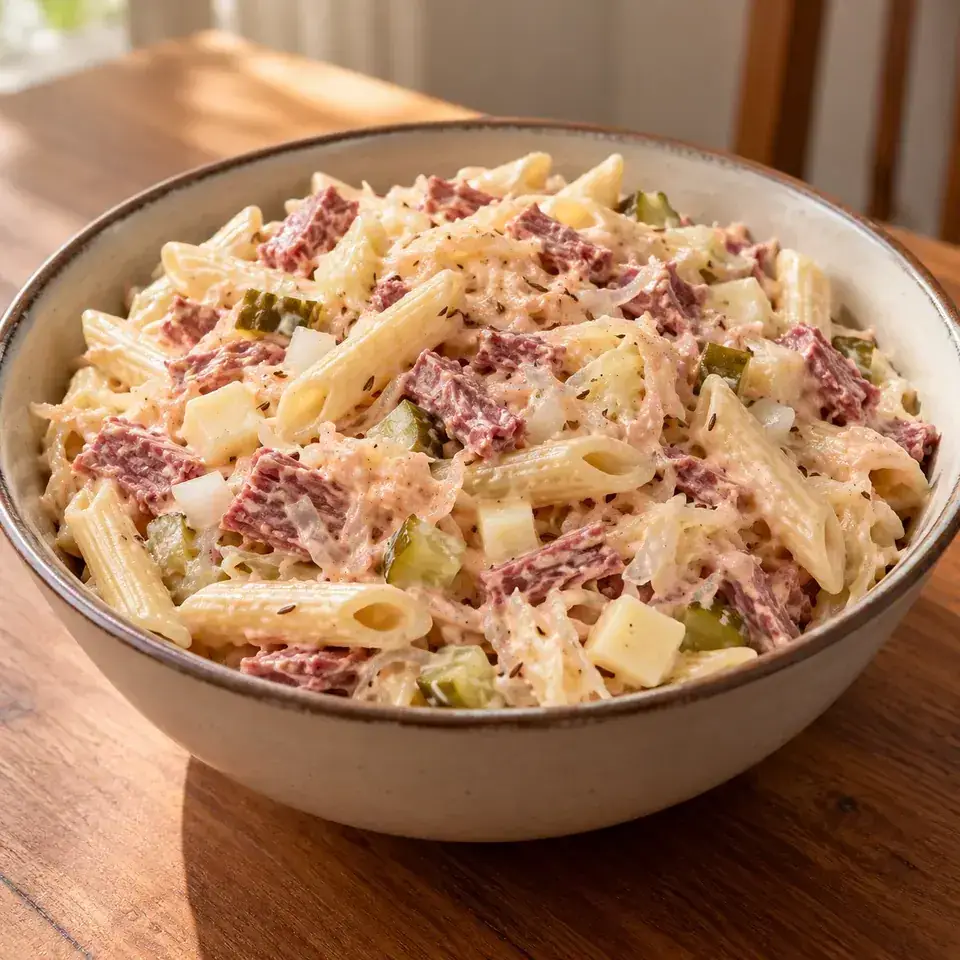 Reuben Pasta Salad — serving inspiration