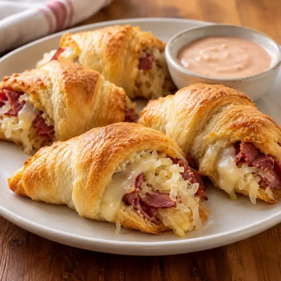 Reuben Roll Ups — serving inspiration