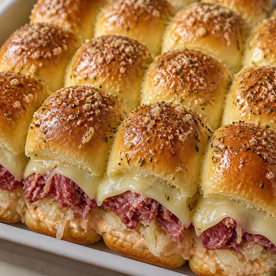 Reuben Sliders — serving inspiration