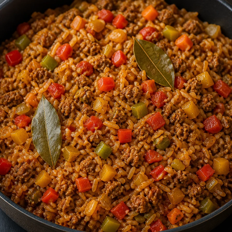 Rice and Beef — serving inspiration