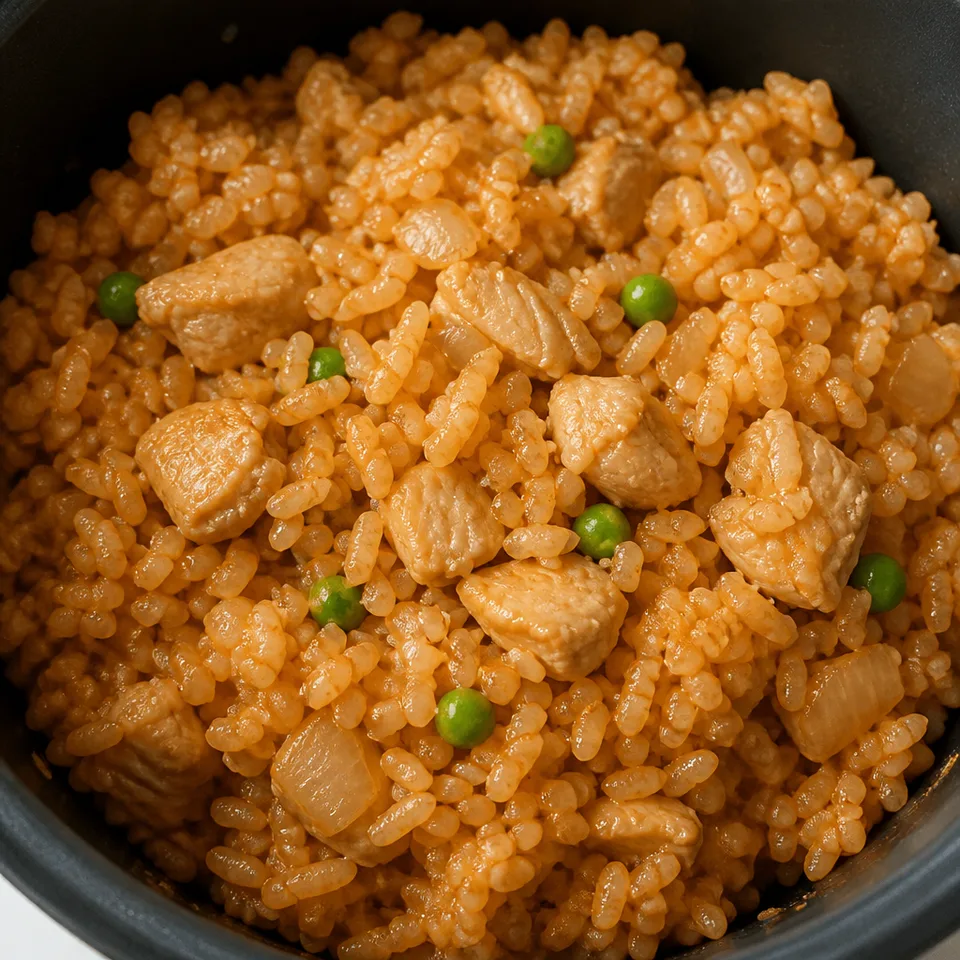 Rice Cooker Japanese Ketchup Rice — serving inspiration