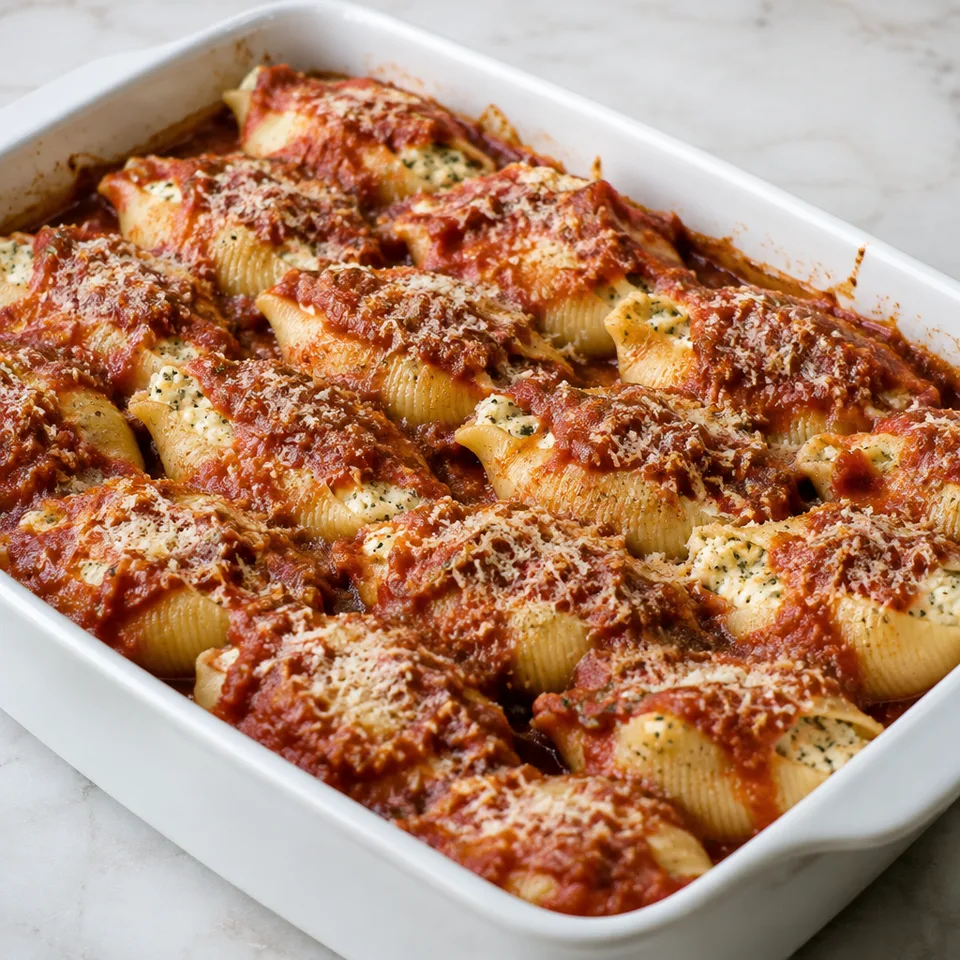 Ricotta Stuffed Shells Recipe — serving inspiration
