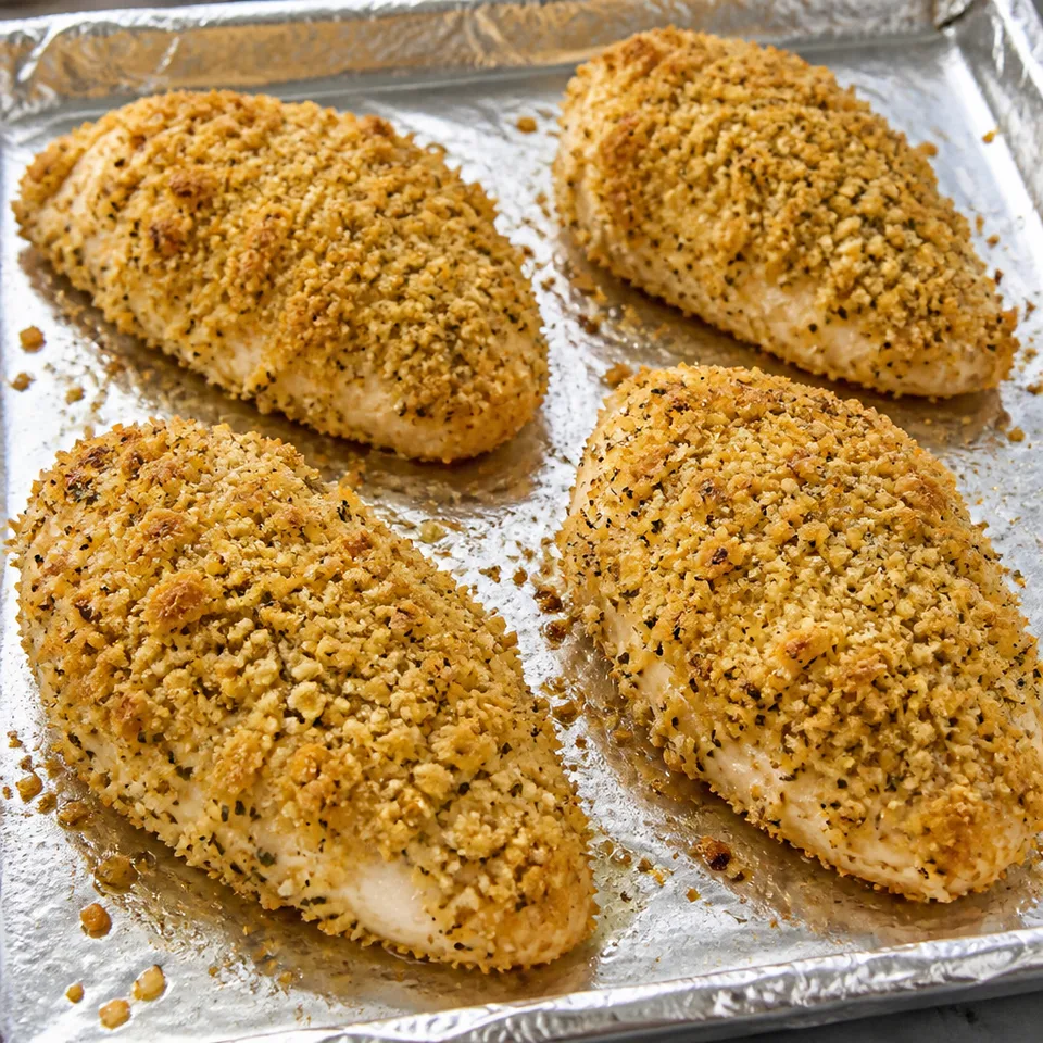 Ritz Parmesan Chicken — serving inspiration