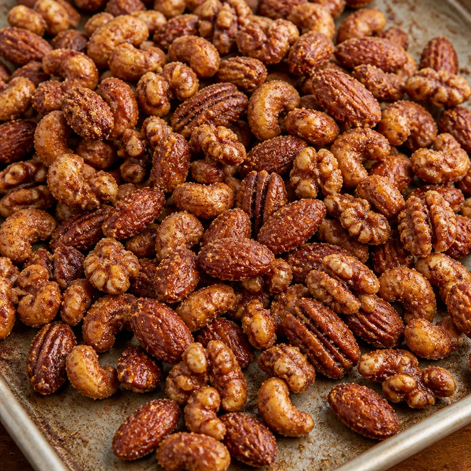 Roasted Cinnamon Sugar Candied Nuts — serving inspiration