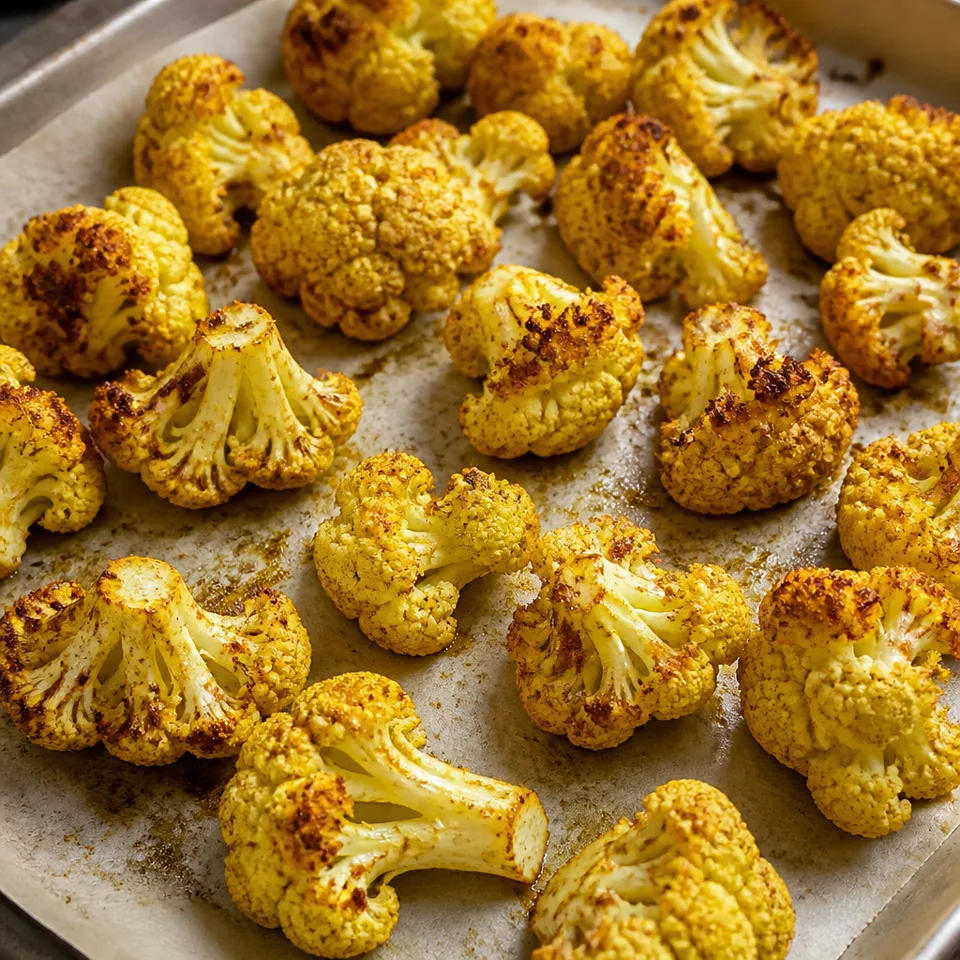 Roasted Curry Cauliflower — serving inspiration