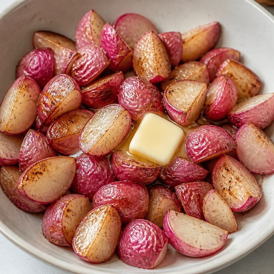 Roasted Radishes (Easy Recipe) — serving inspiration