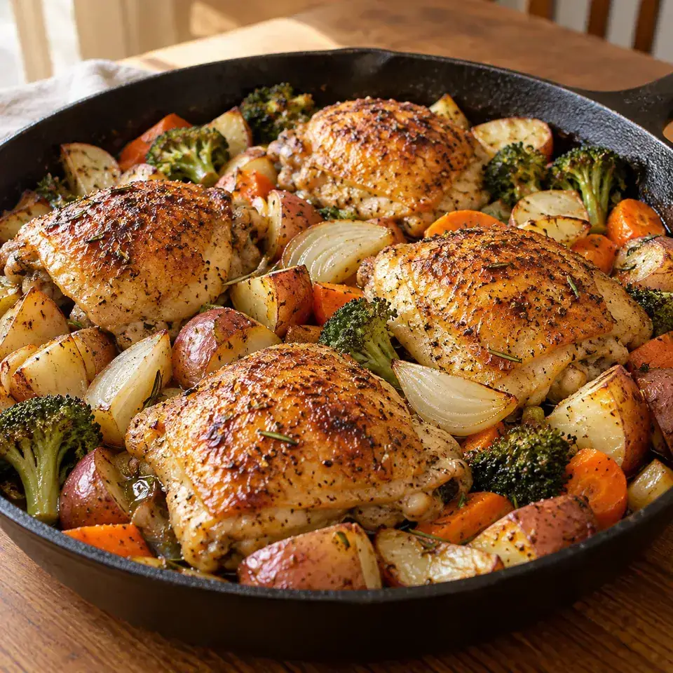 Roasted Rosemary Chicken — serving inspiration