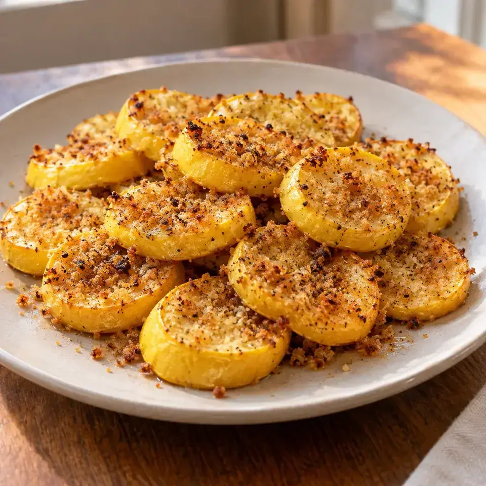 Roasted Summer Squash — serving inspiration