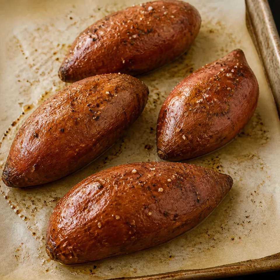 Roasted Sweet Potatoes Recipe — serving inspiration