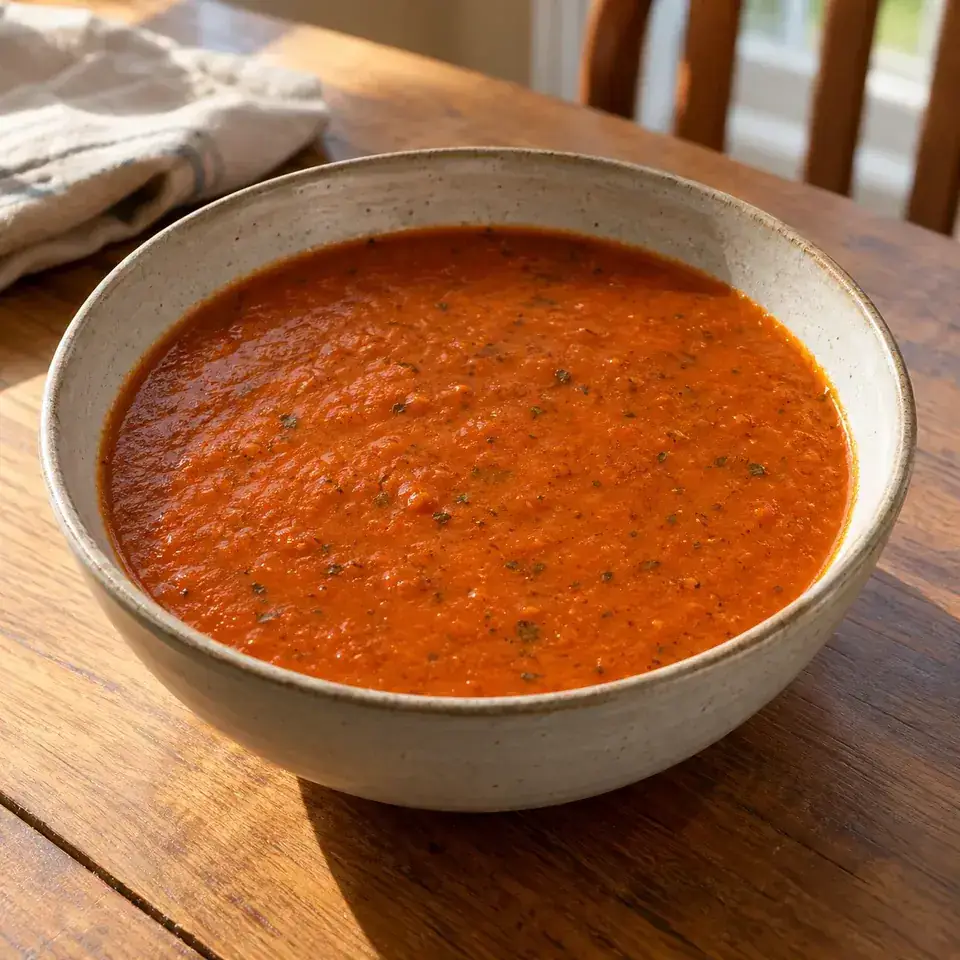 Roasted Tomato Soup — serving inspiration