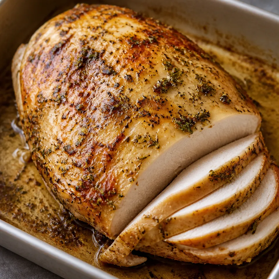 Roasted Turkey Breast — serving inspiration