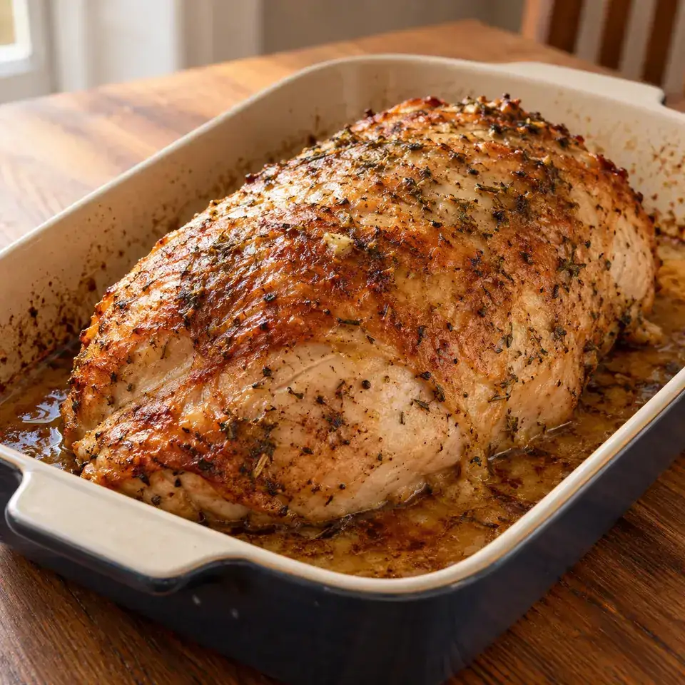 Roasted Turkey Breast Recipe — serving inspiration