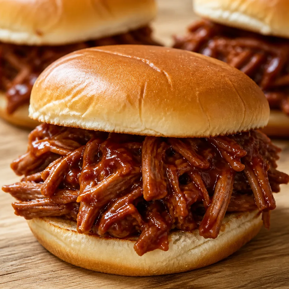 Root Beer Pulled Pork Sandwiches Recipe — serving inspiration