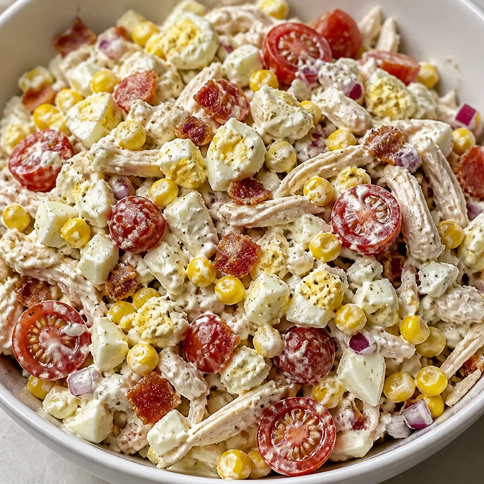 Rotisserie Chicken Cobb Salad — serving inspiration