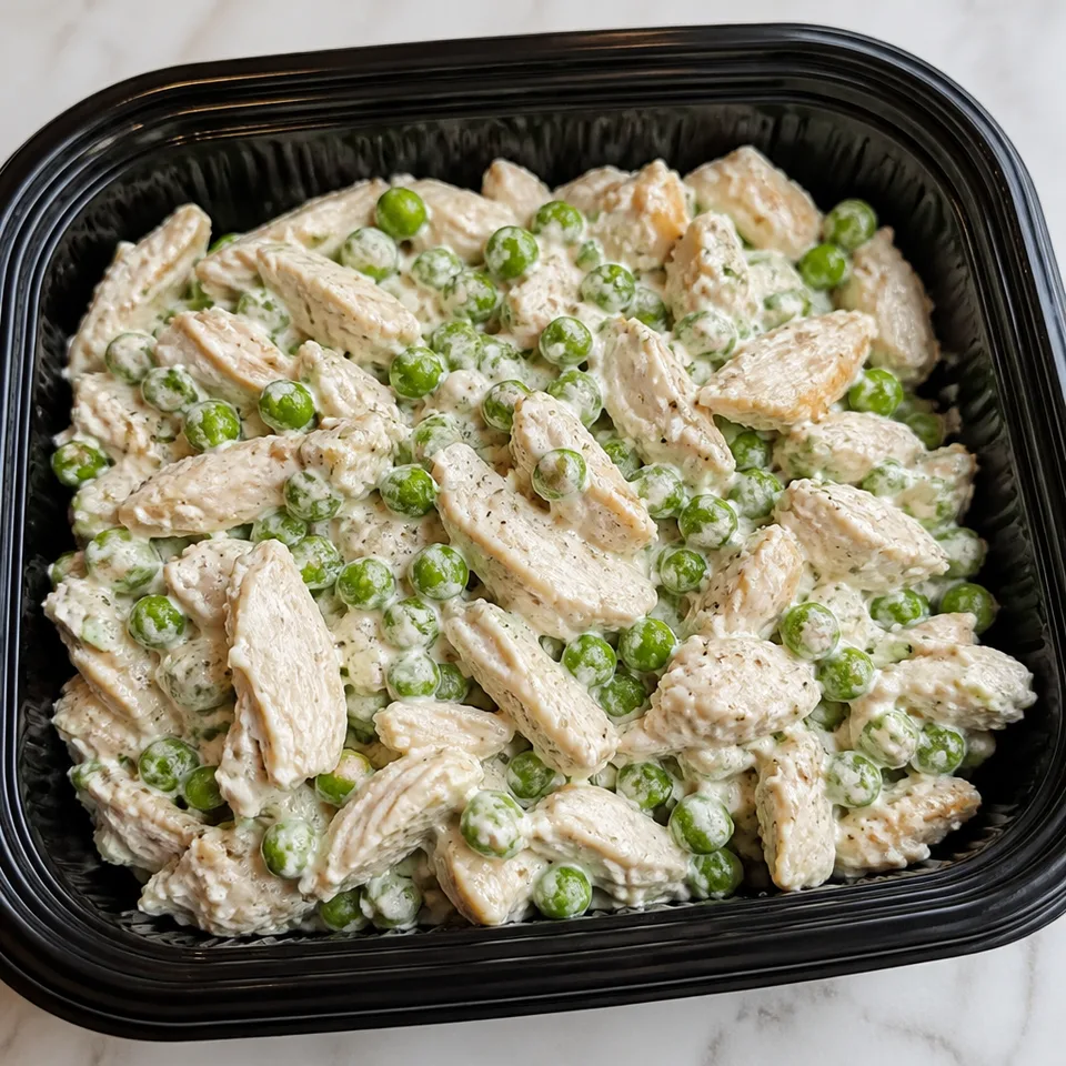 Rotisserie Chicken Salad with Peas — serving inspiration