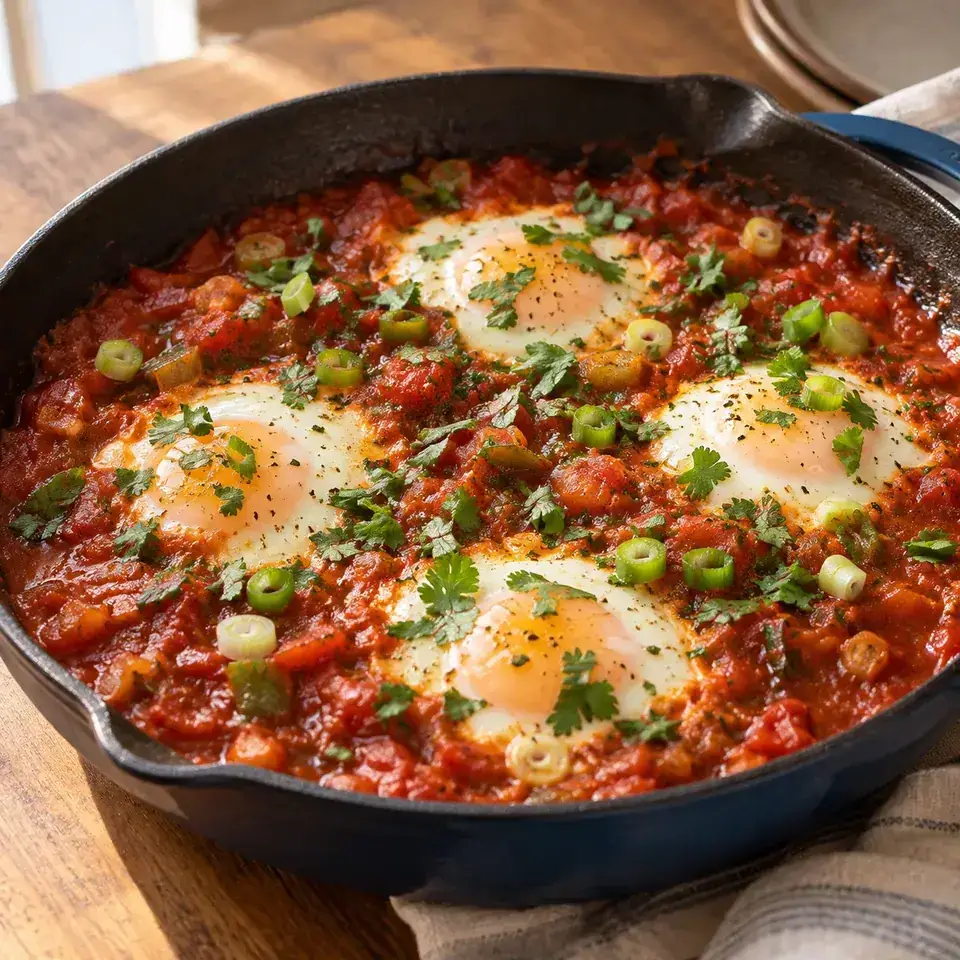 Salsa Poached Eggs — serving inspiration