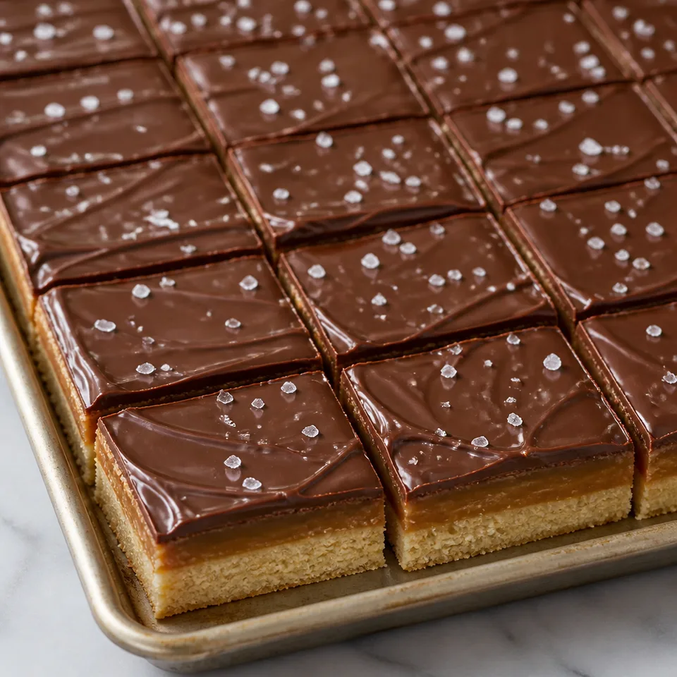 Salted Toffee Cookie Bars — serving inspiration