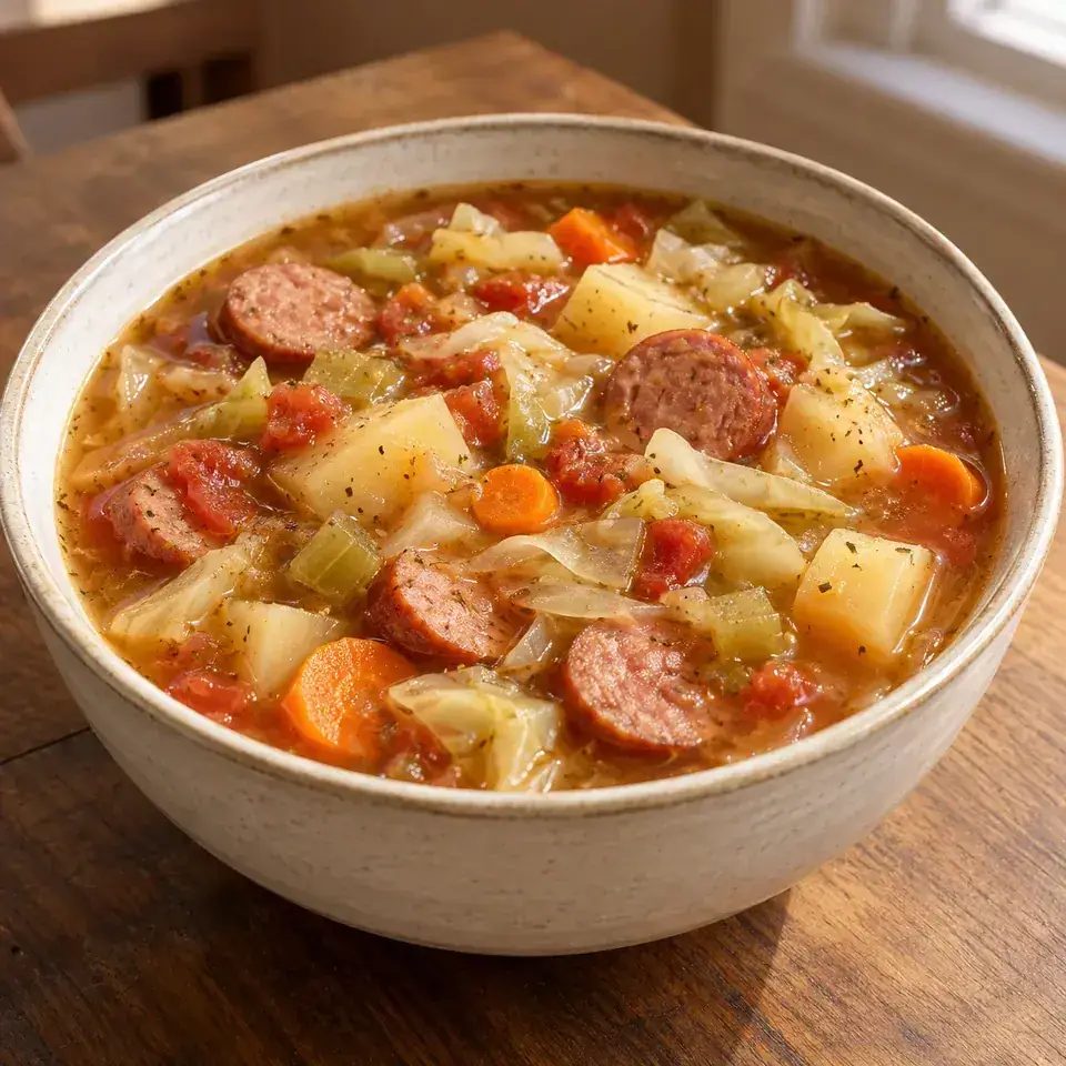 Sausage and Potato Soup — serving inspiration