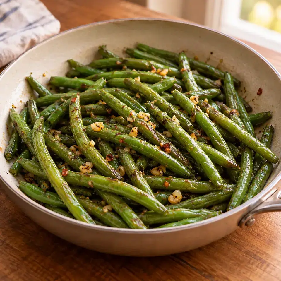 Sauteed Green Bean Recipe — serving inspiration