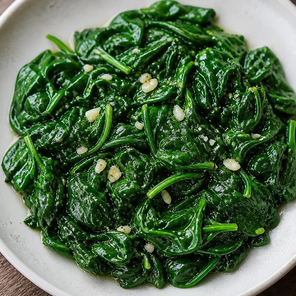 Sautéed Spinach — serving inspiration