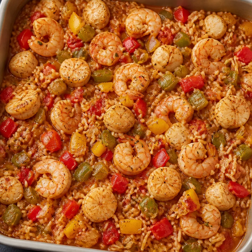 Seafood Jambalaya — serving inspiration