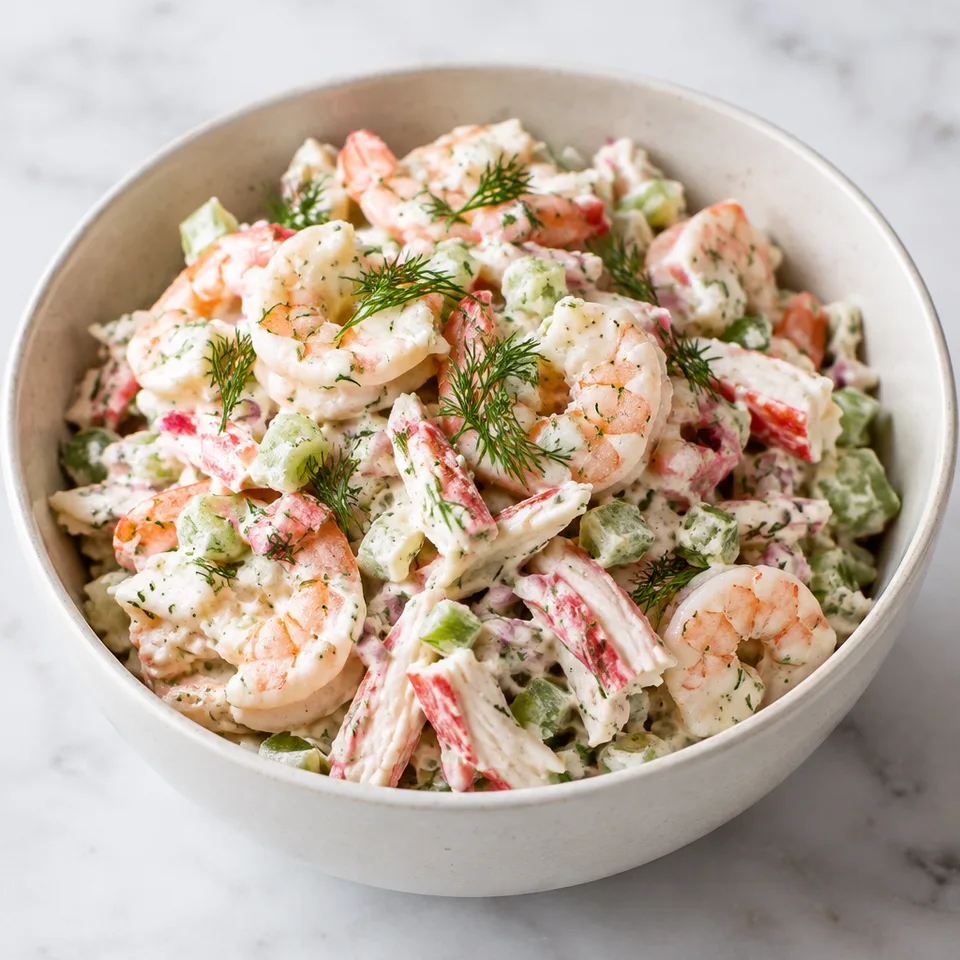 Seafood Salad — serving inspiration