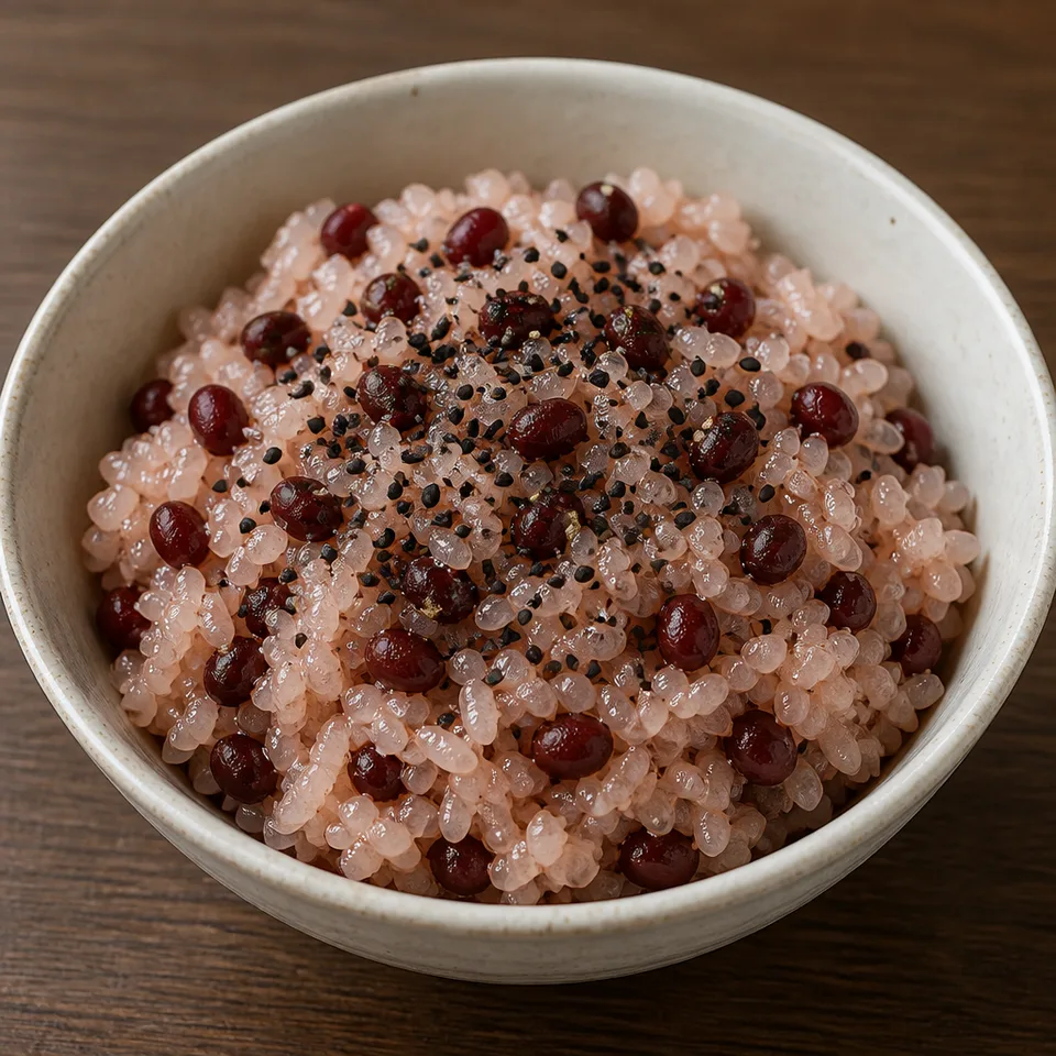 Sekihan (Red Bean Rice) — serving inspiration