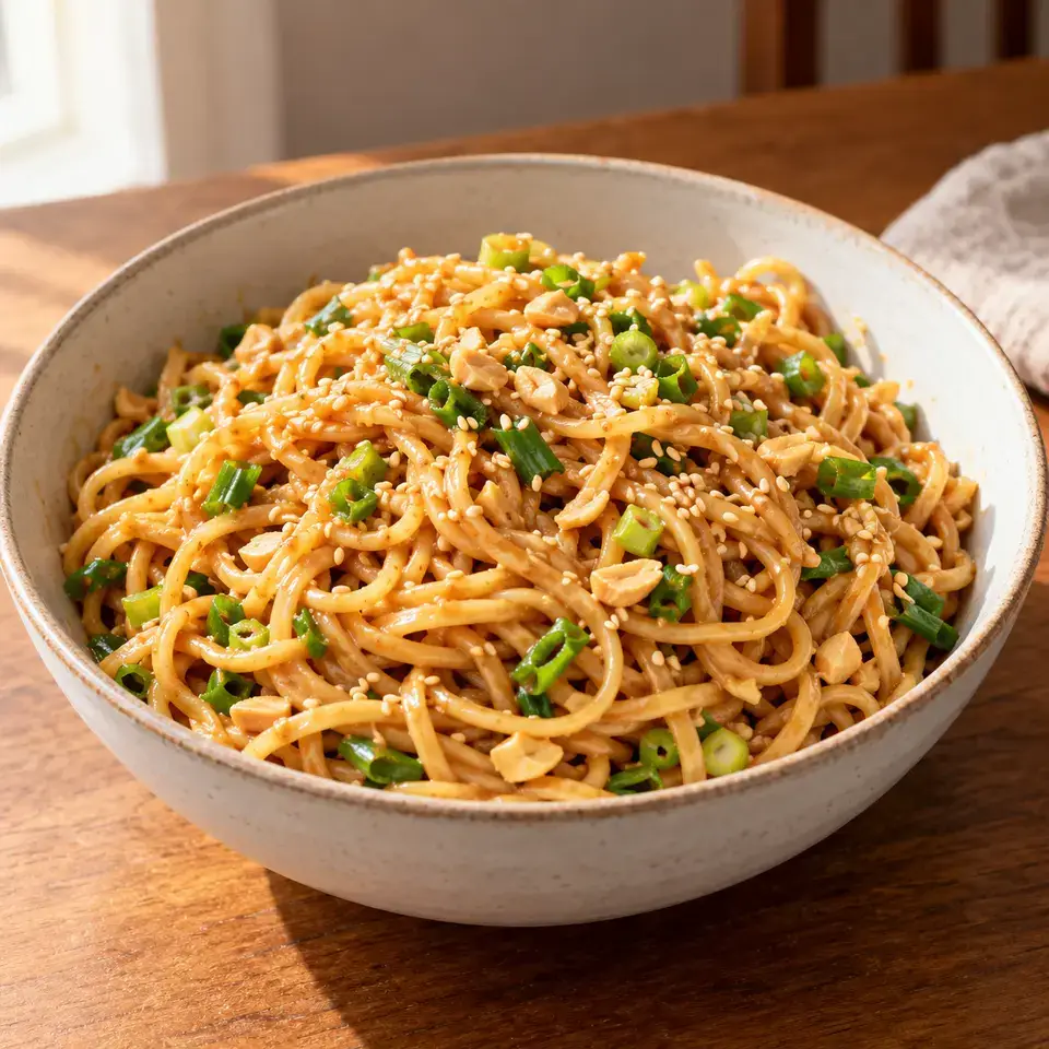 Sesame Noodles — serving inspiration