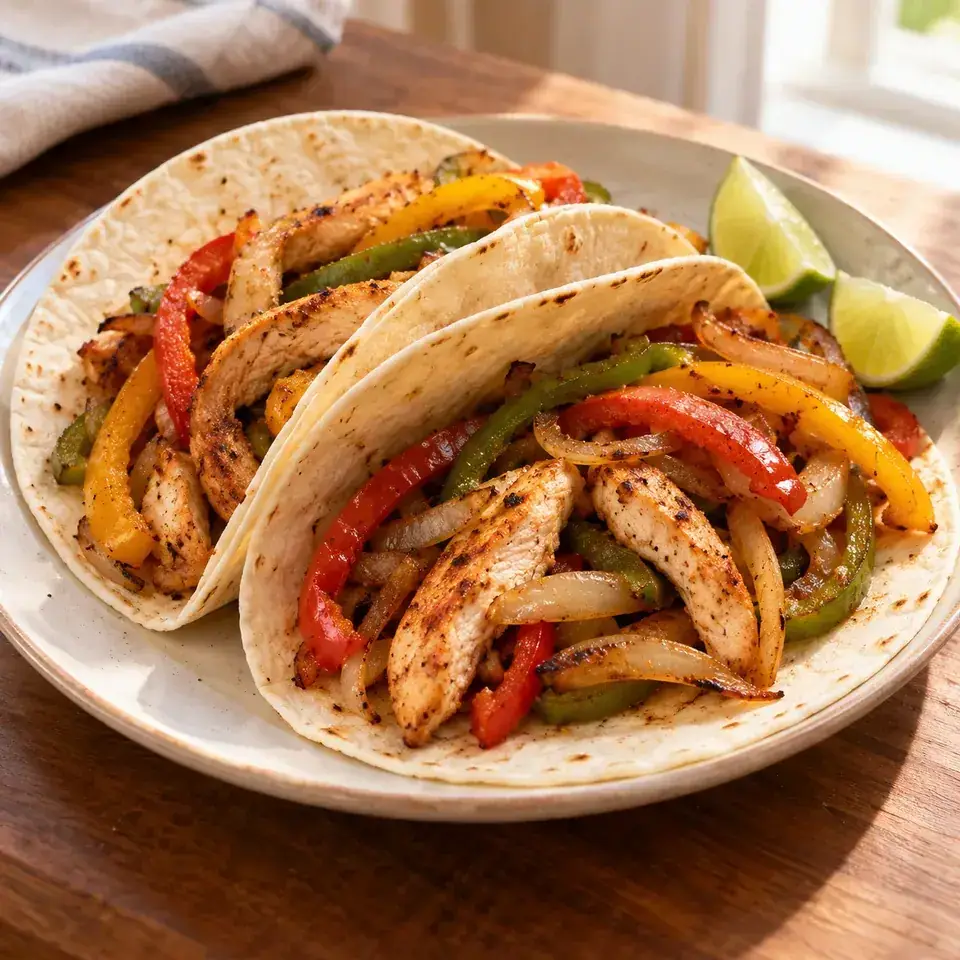 Sheet-pan fajitas — serving inspiration