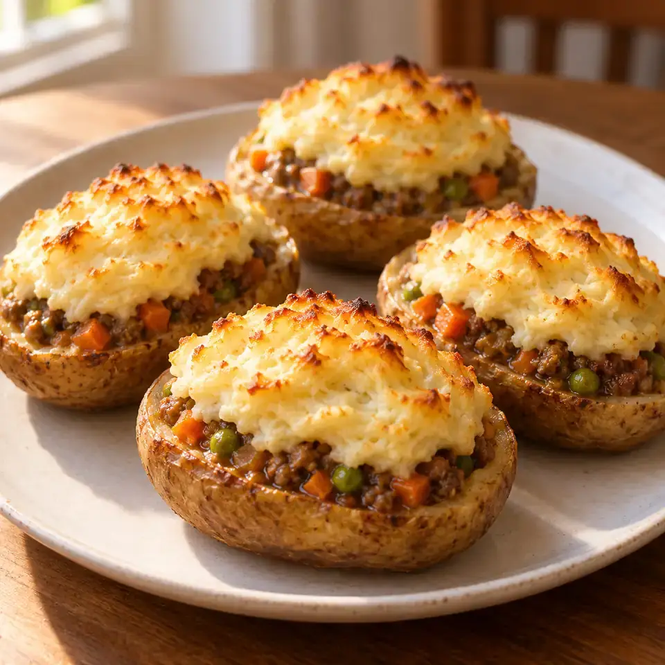 Shepherd's Pie Potato Skins — serving inspiration