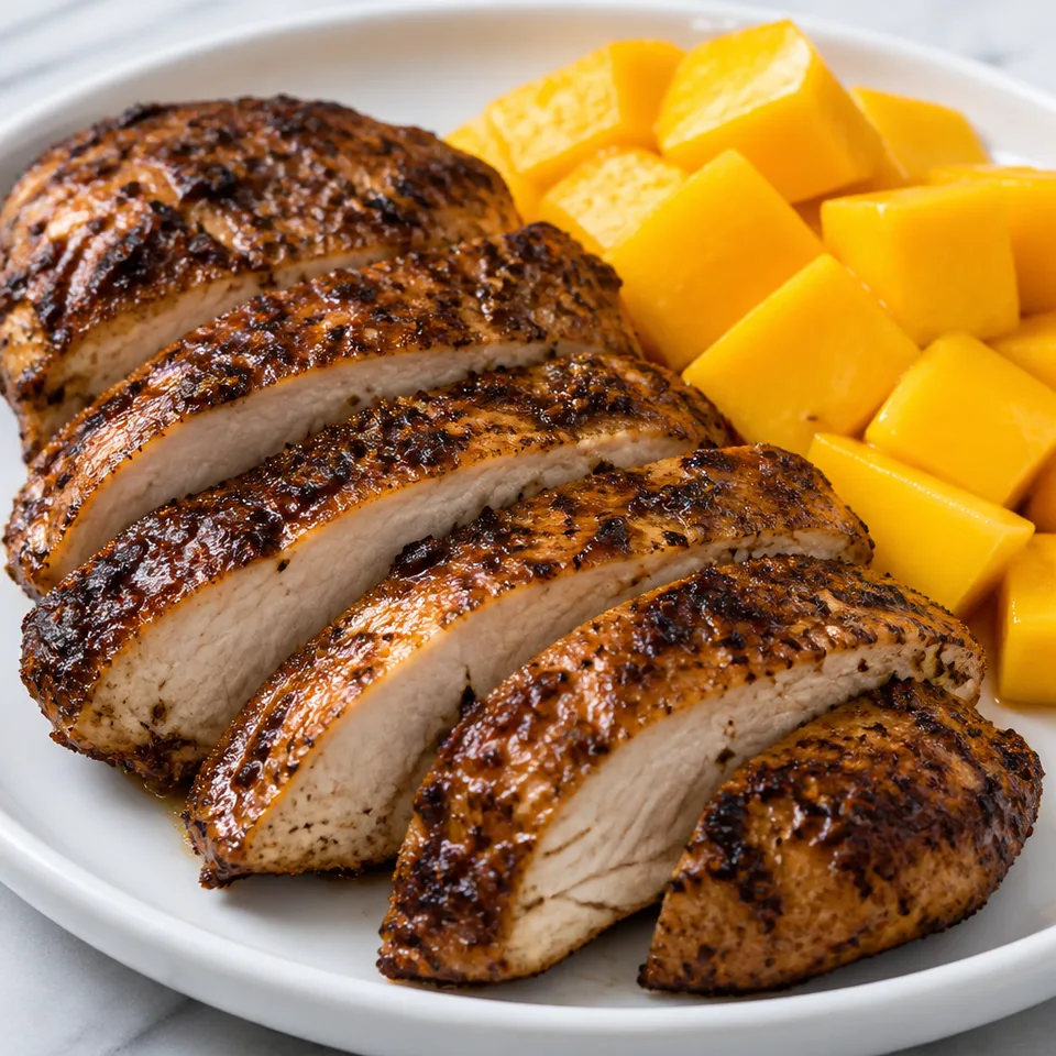 Shortcut Jamaican jerk chicken marinade — serving inspiration