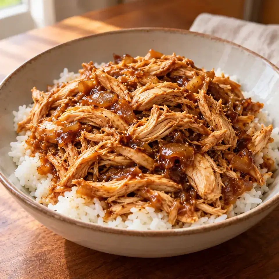 Shredded Sweet Soy Chicken Breast — serving inspiration