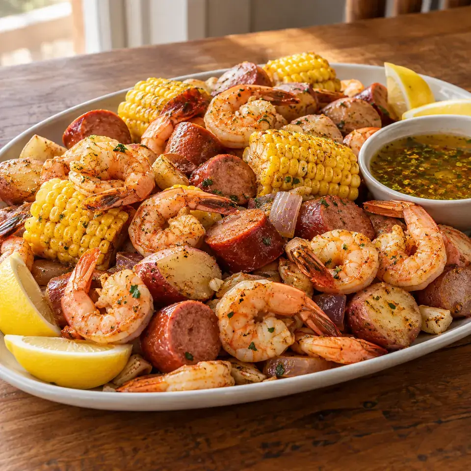 Shrimp Boil — serving inspiration