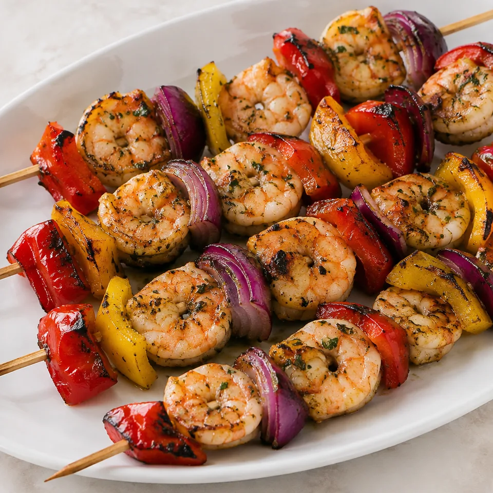 Shrimp Kabobs — serving inspiration