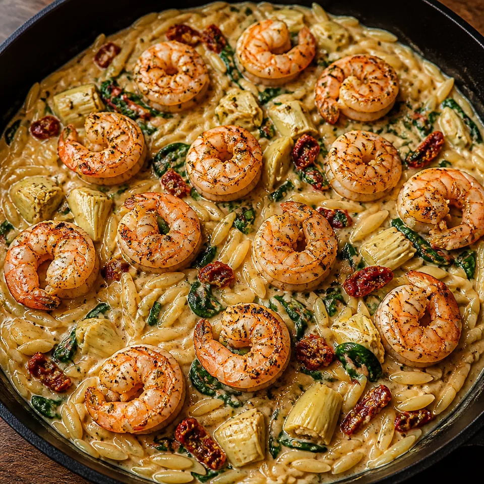 Shrimp Orzo (30-Minute, One-Pan Meal) — serving inspiration