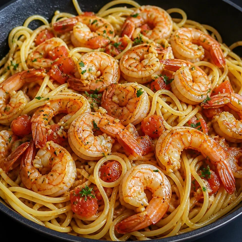 Shrimp Pasta — serving inspiration