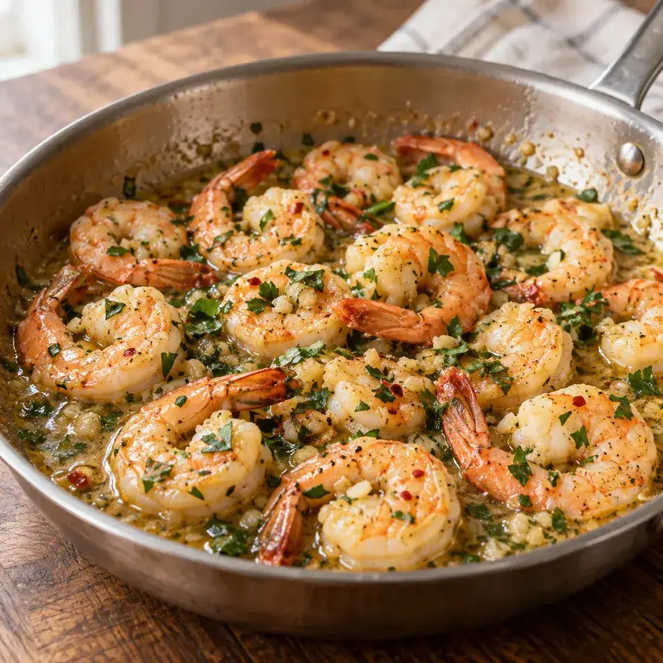 Shrimp Scampi — serving inspiration