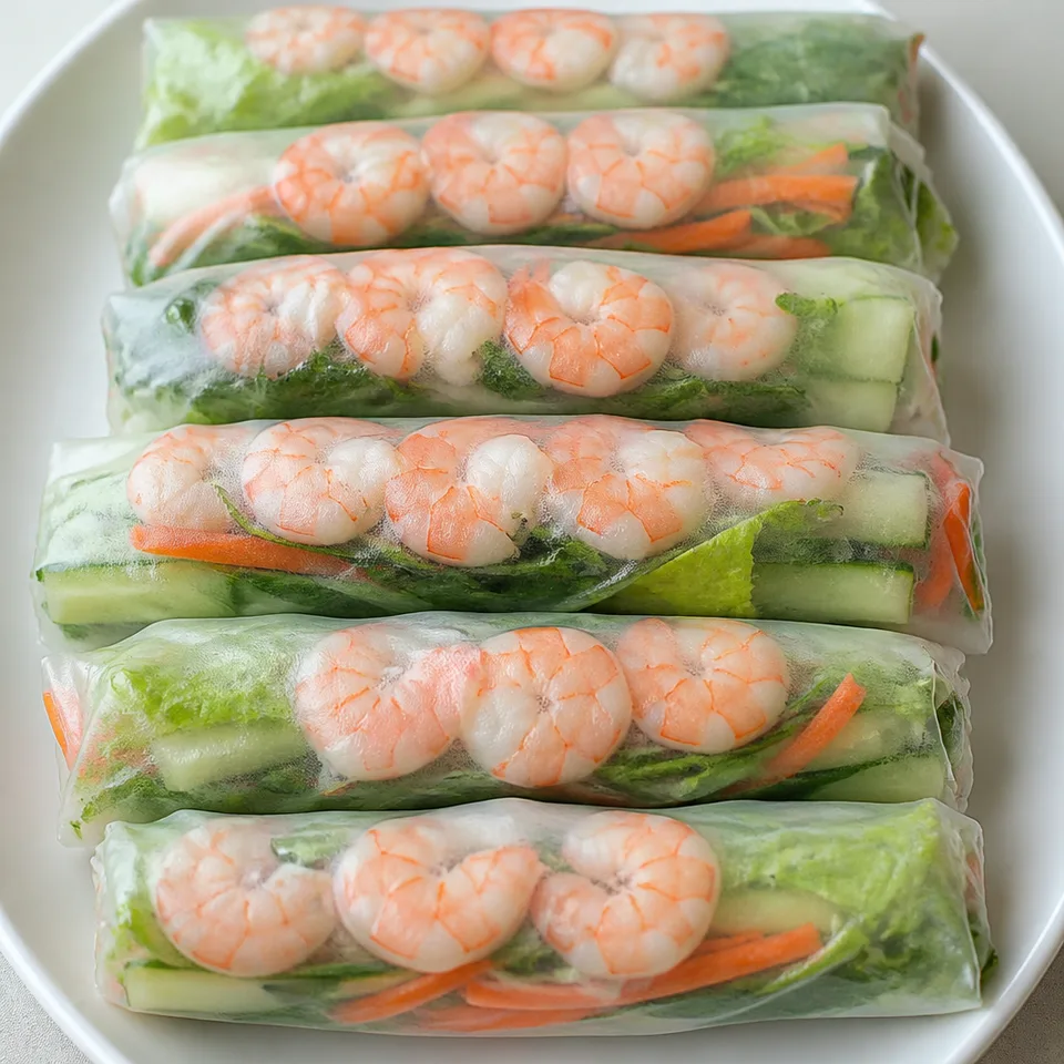 Shrimp Spring Rolls — serving inspiration
