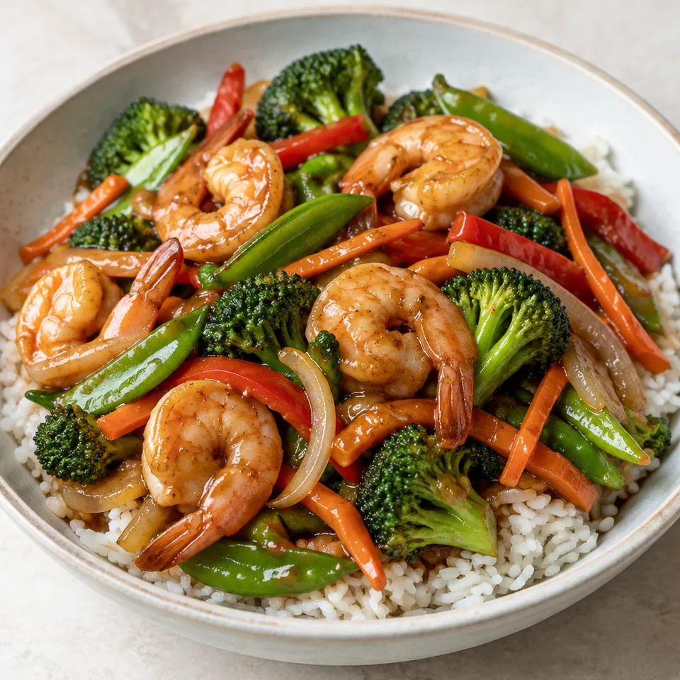 Shrimp Stir Fry — serving inspiration
