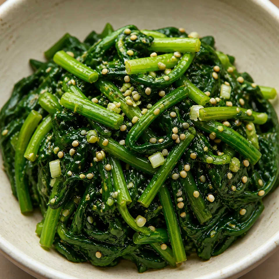 Sigeumchi Namul (Korean Spinach Side Dish) — serving inspiration