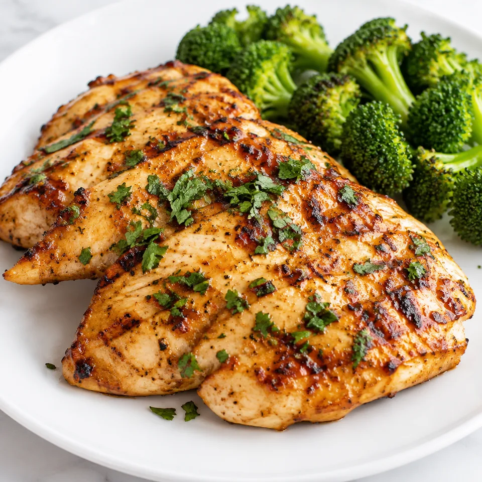 Simple Asian Grilled Chicken — serving inspiration